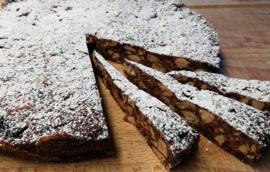 Italienischer Konfekt kuchen.