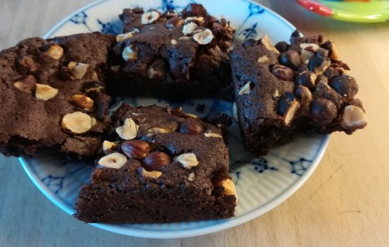 Schokoladenkuchen.