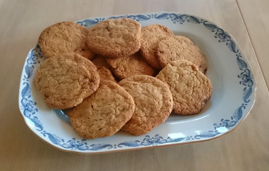 Schokoladen cookies.