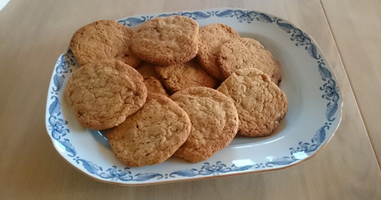 Schokoladen cookies.