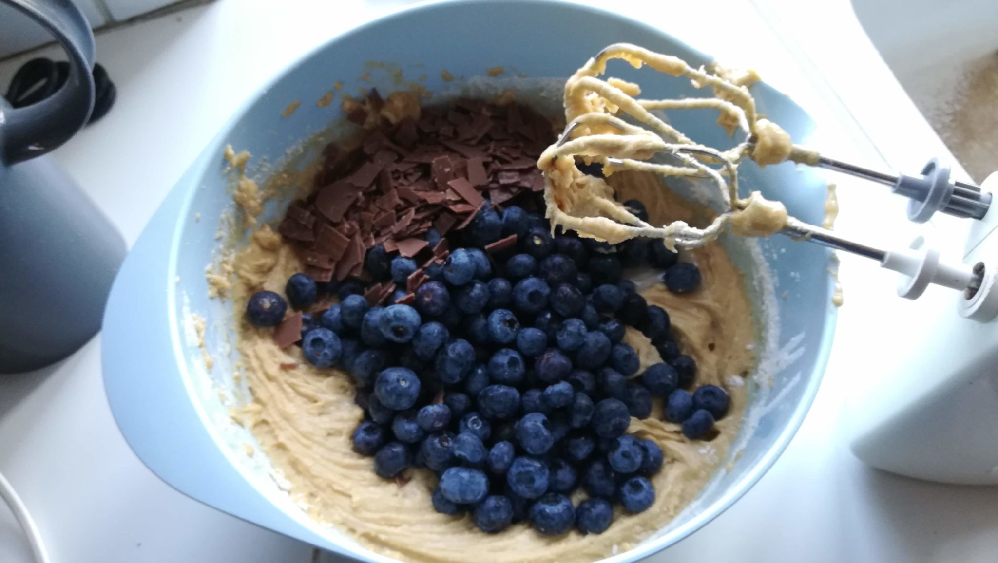 Blaubeermuffins.